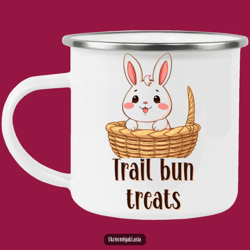 Adventure Bao Funny Mug: Happy Bun In Basket