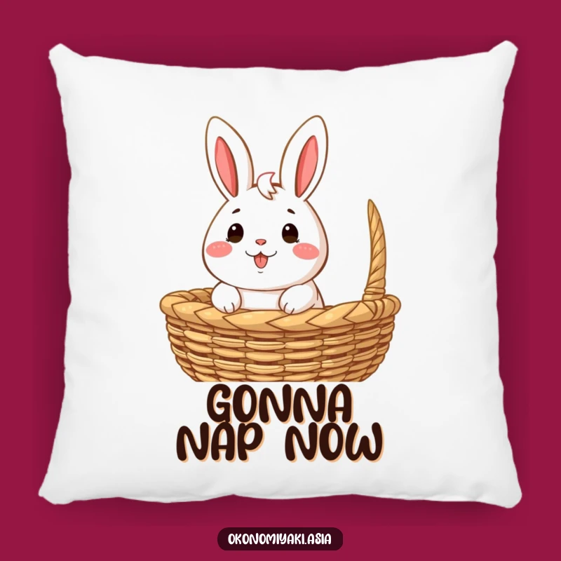 Cozy Bao Pillow: Funny Happy Bun Accent