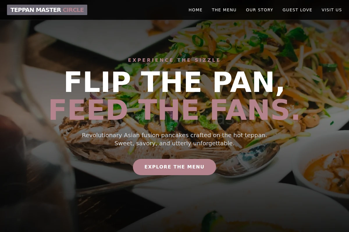 Pancake Asian Fusion Food