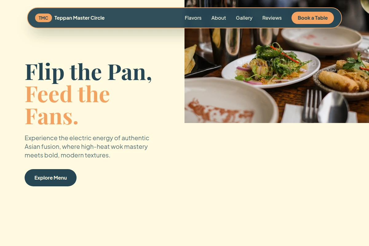 Hawker Asian Fusion Food