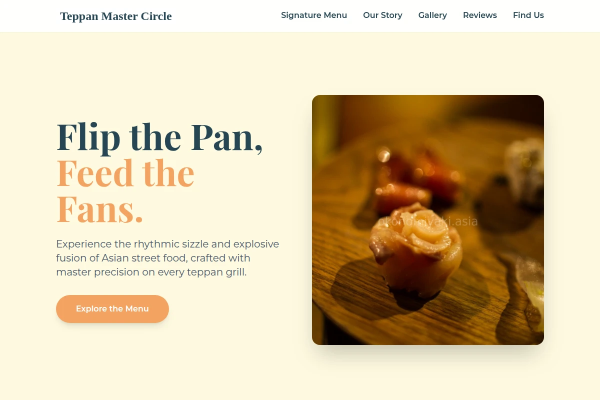 Hawker Asian Fusion Food