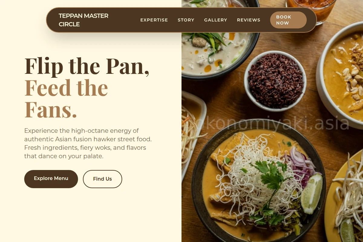 Hawker Asian Fusion Food