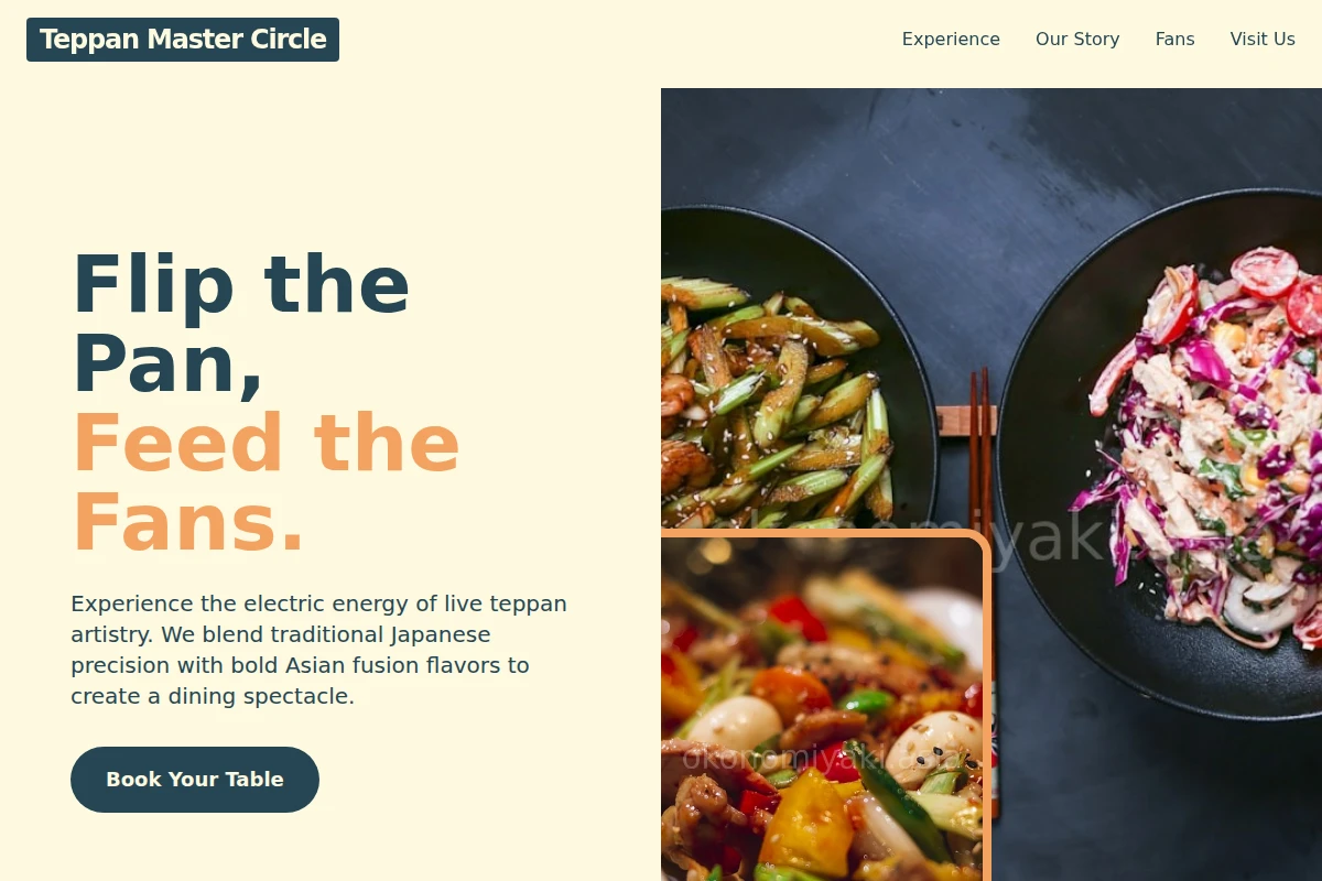 Cuisine Asian Fusion Food