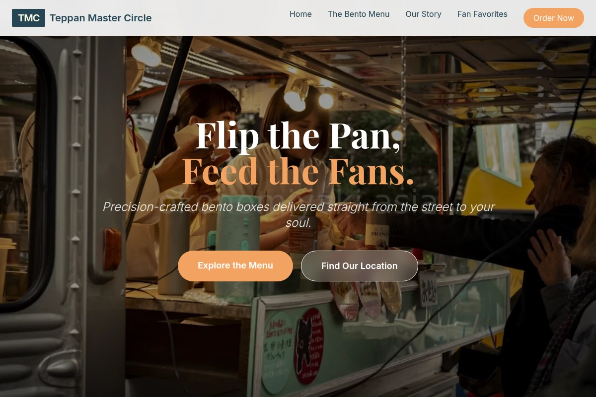 Bento-box Food Truck