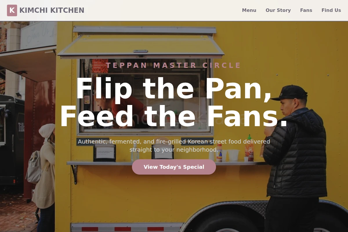 Kimchi Food Truck