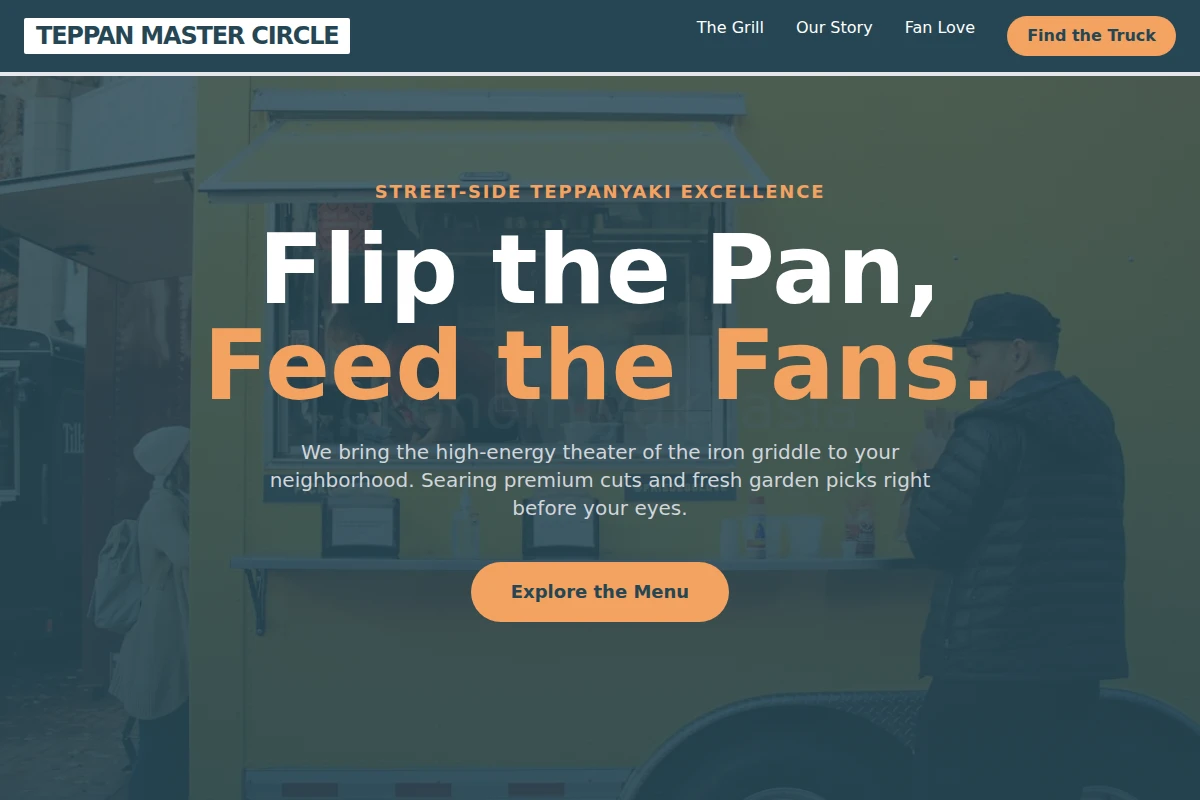 Grill Food Truck