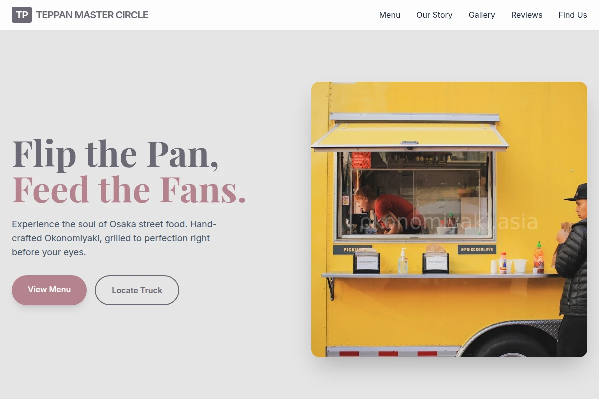 Okonomiyaki Food Truck