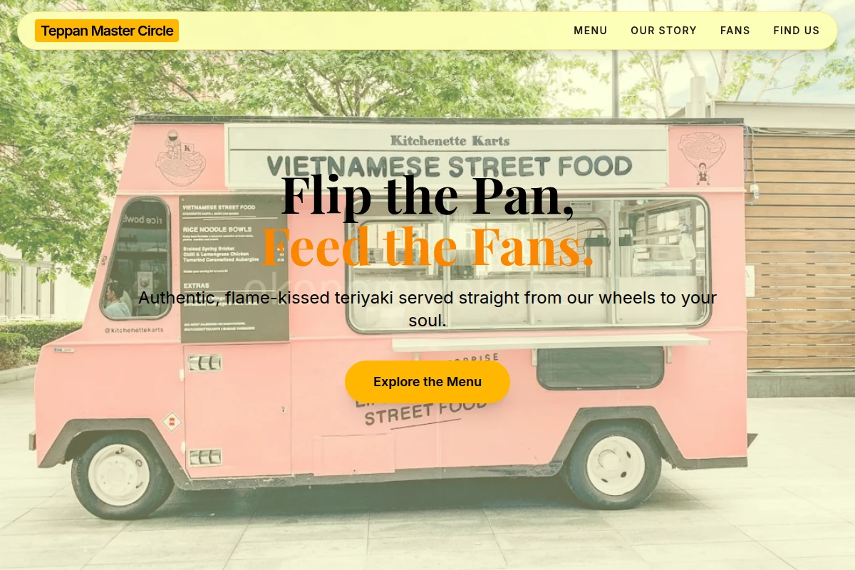 Teriyaki Food Truck