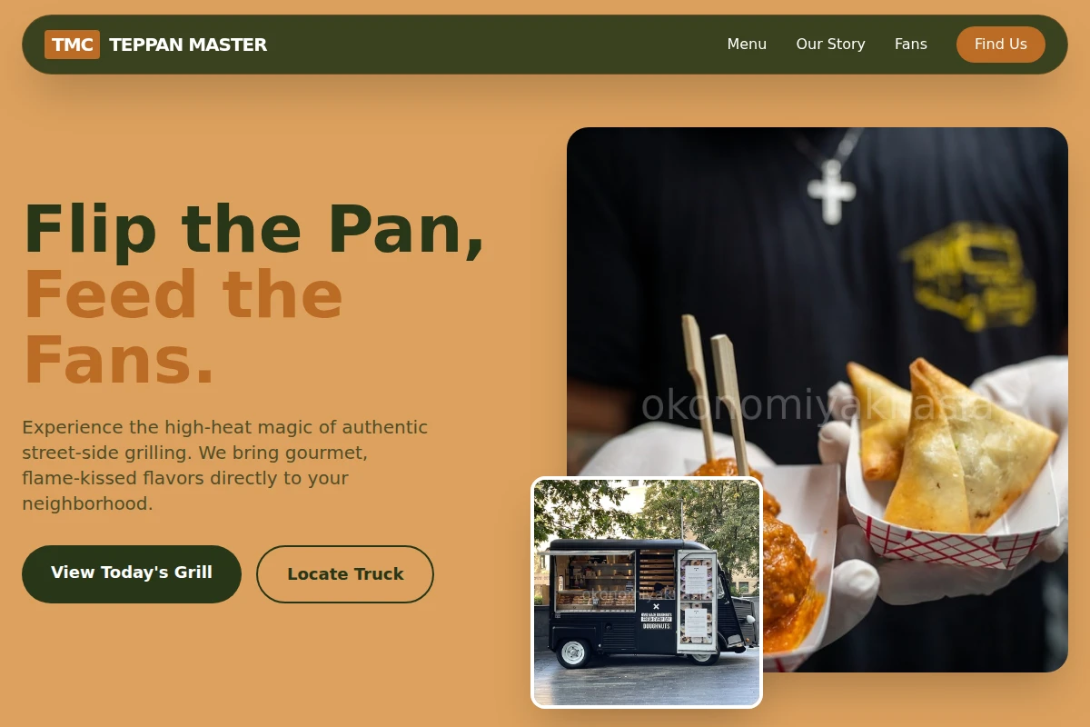 Grill Food Truck