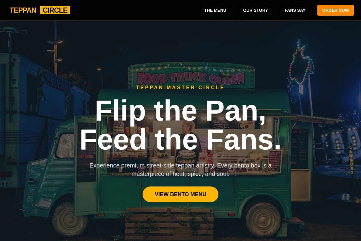 Bento-box Food Truck