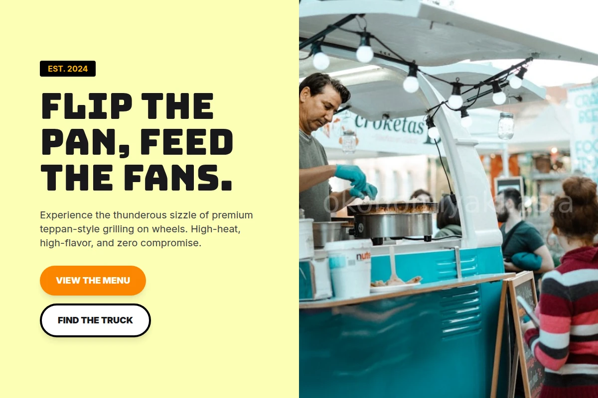 Grill Food Truck