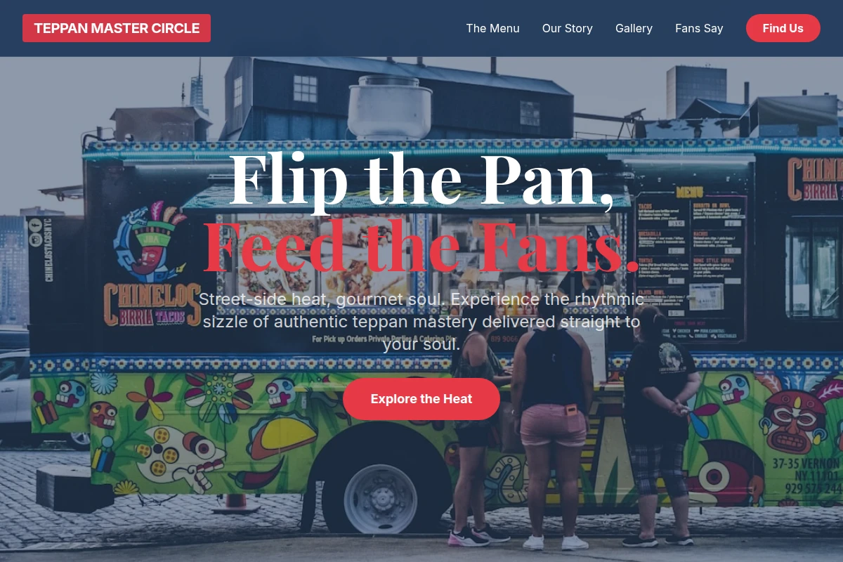 Street-food Food Truck