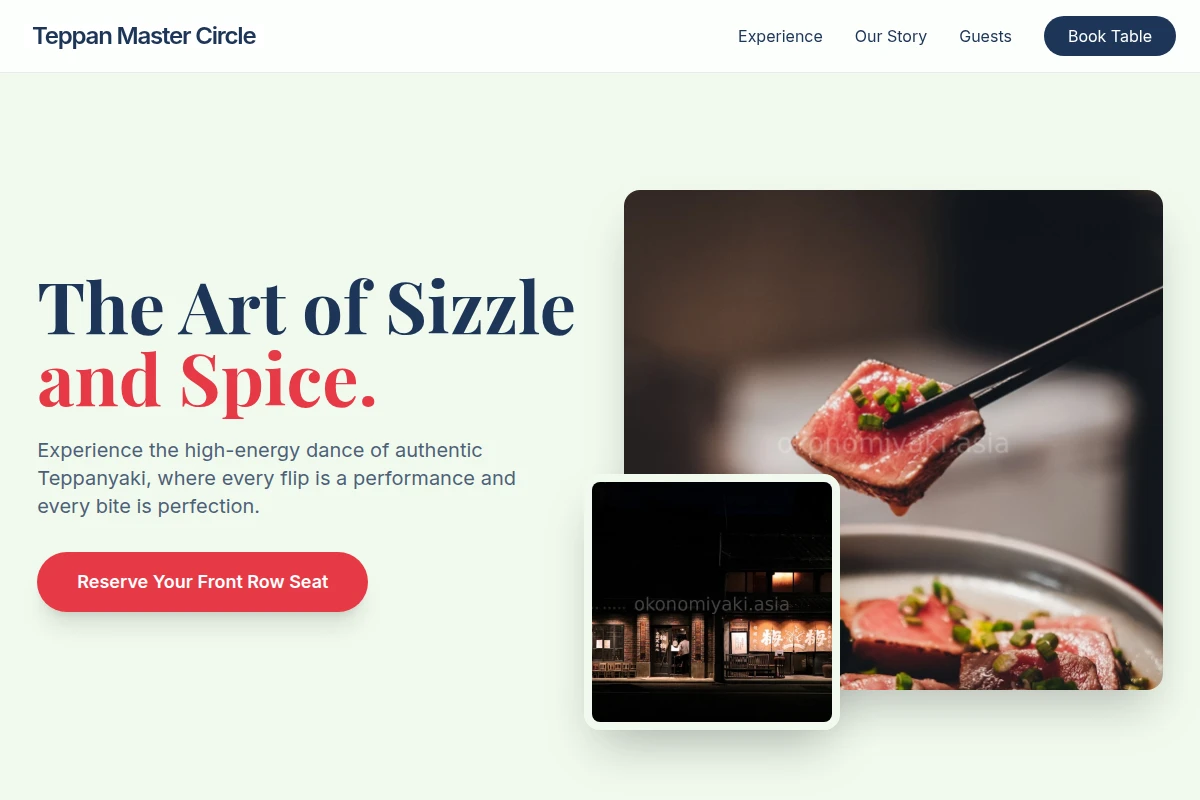 Chef Japanese Food