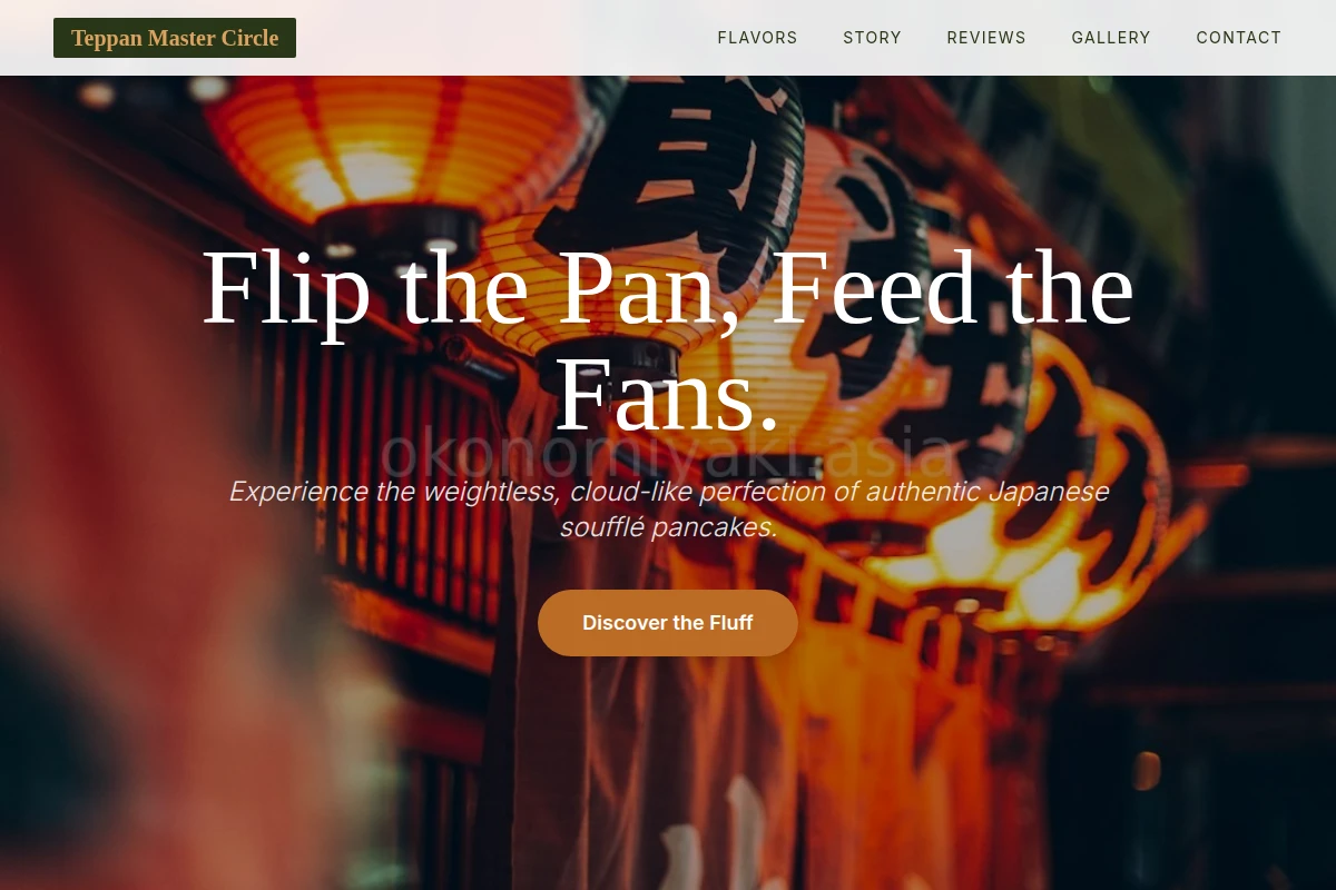 Pancake Japanese Food