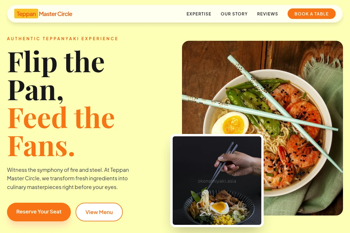Sizzle Japanese Food