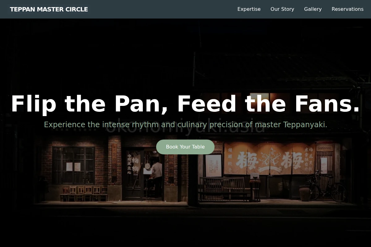 Chef Japanese Food