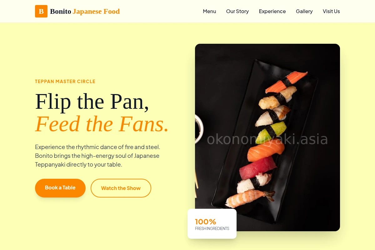 Bonito Japanese Food
