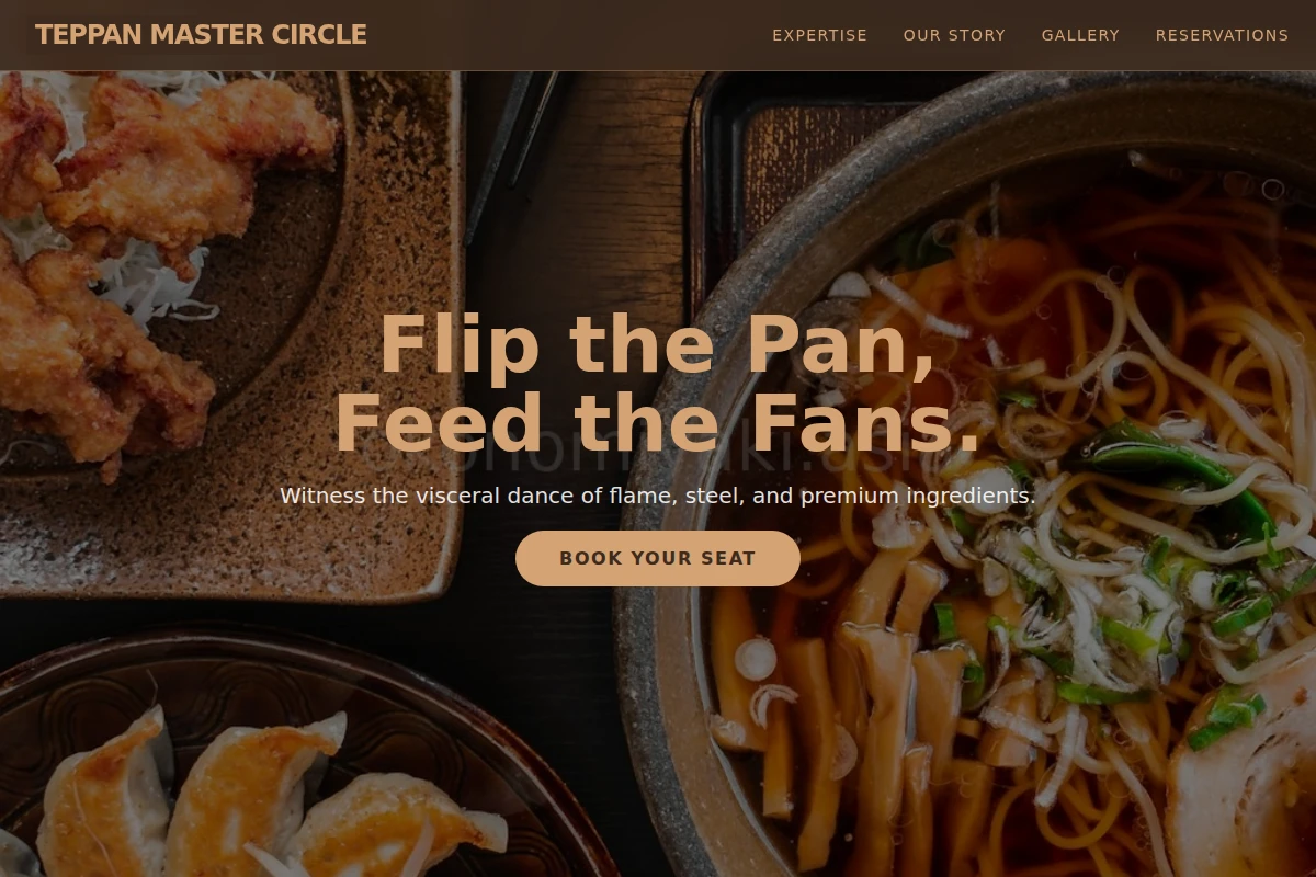 Artisan Japanese Food