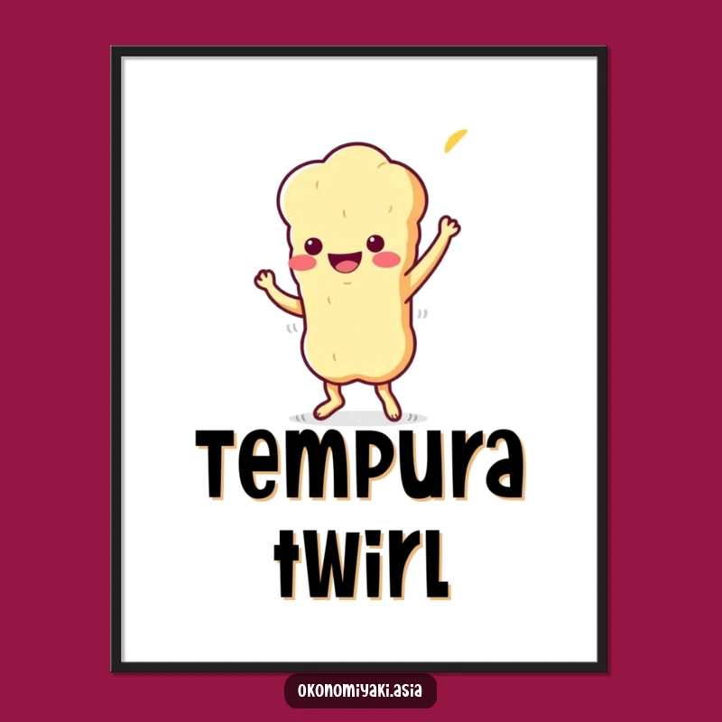 Downloadable Fun Art: Funny Tempura Jig Print
