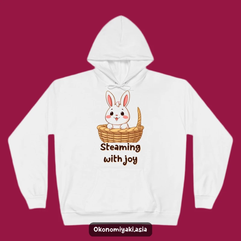 Cozy Bao Bun Hoodie: Happy Character Comfort, Great Gift