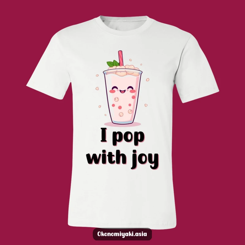 Funny Boba Dance T-Shirt: Wearable Joy with Dancing Pearls for Tea Enthusiasts